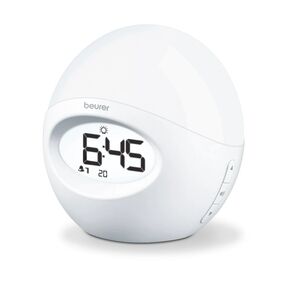 Beurer‎ Wake-Up Light, with Sunrise Simulation Alarm Radio Multi-changing colors